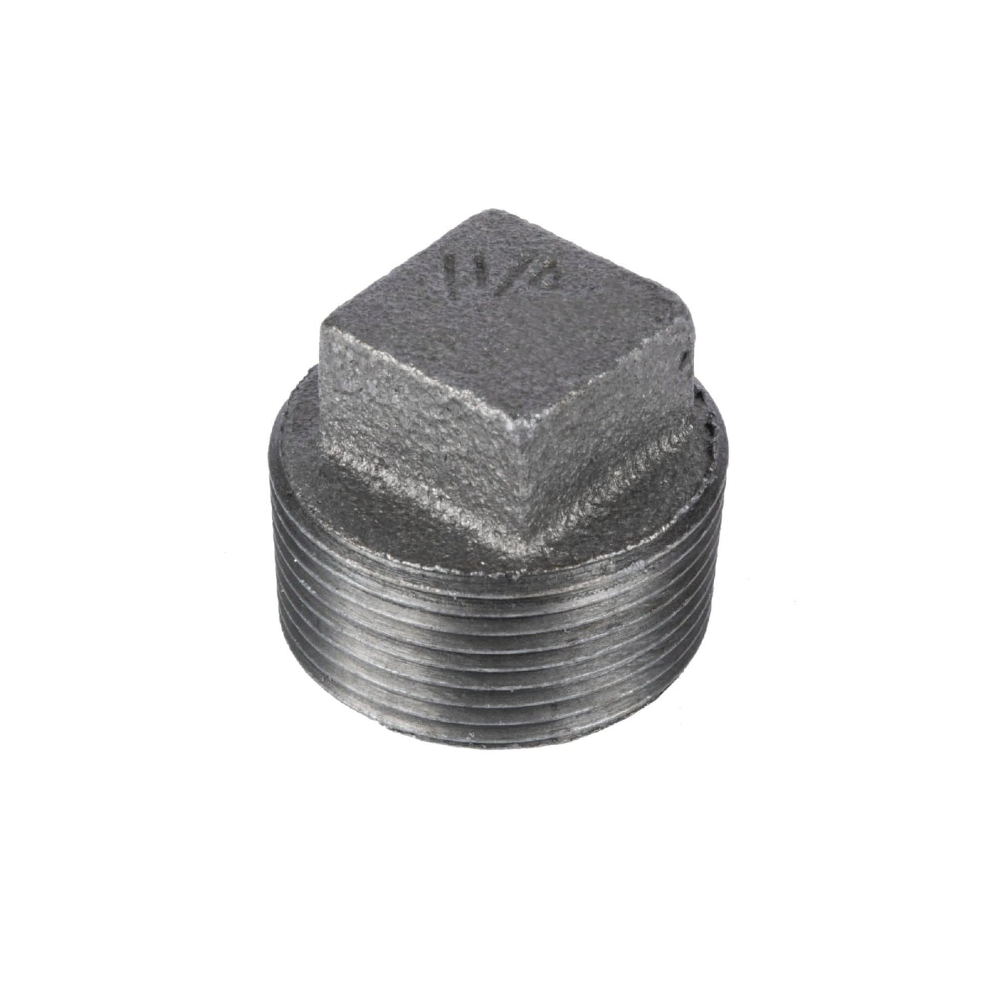 1 1/4 in. Black Plug