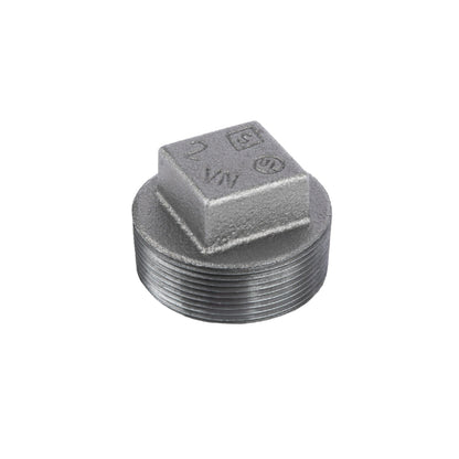 2 in. Black Plug