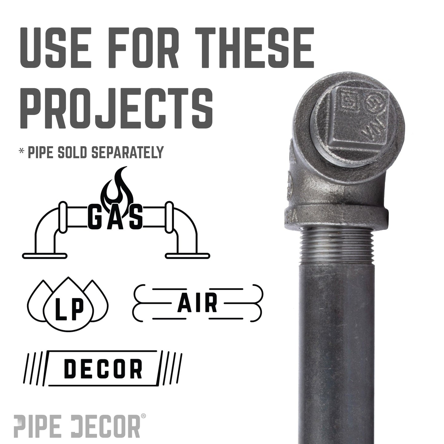 3/8 in. Black Plug