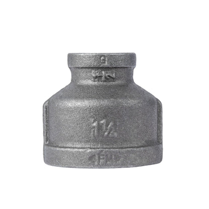 1 1/4 in. x 1/2 in. Black Reducing Coupling