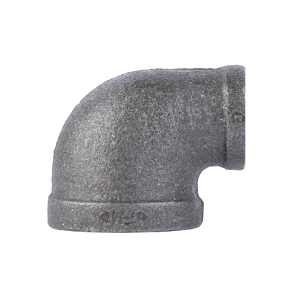 2 in. x 1 in. Black Reducing Elbow
