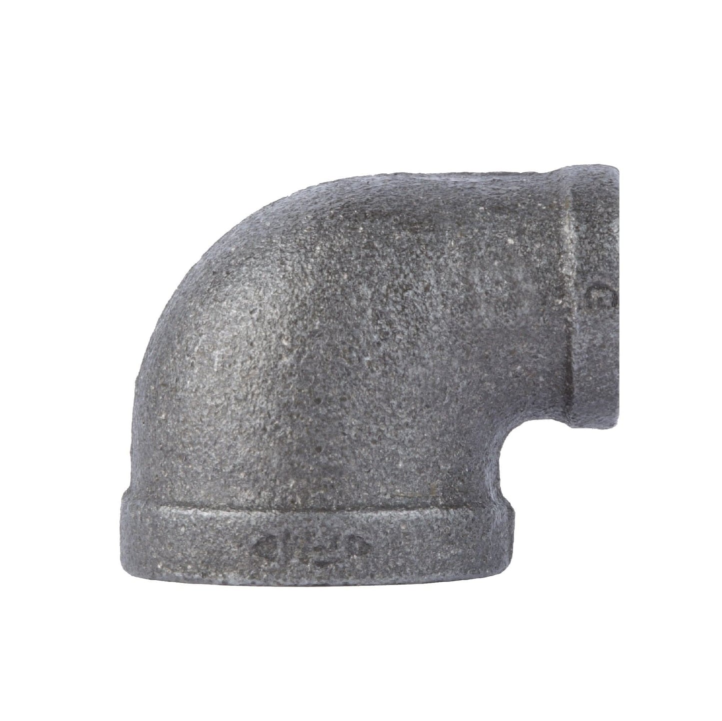 2 in. x 1 in. Black Reducing Elbow