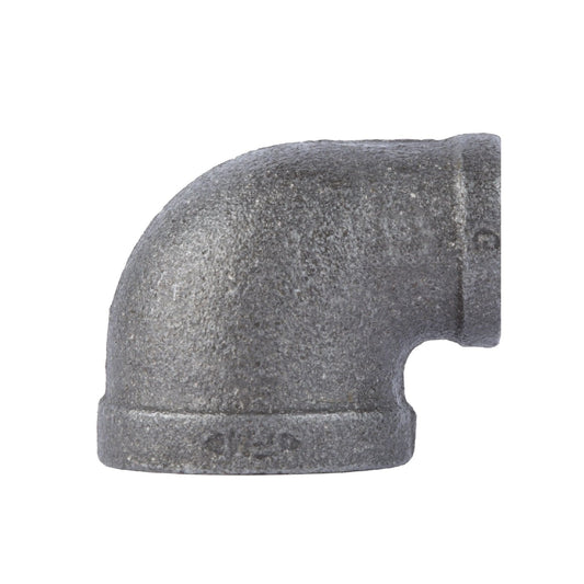 2 in. x 1 in. Black Reducing Elbow