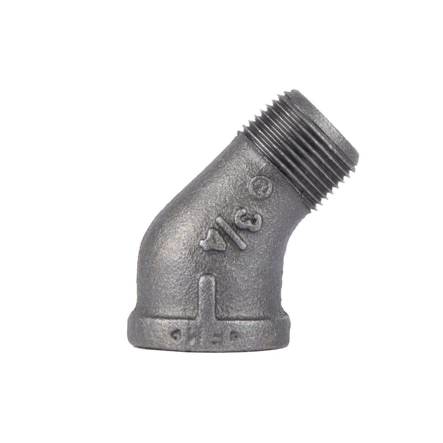 3/4 in. Black 45 Degree Street Elbow