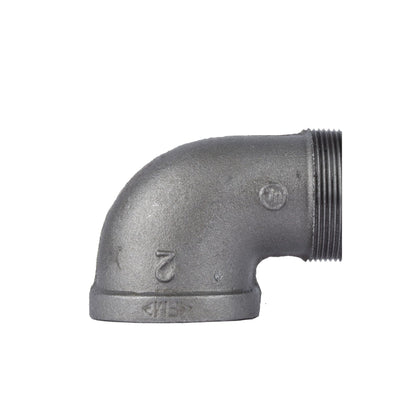 2 in. Black 90 Degree Street Elbow