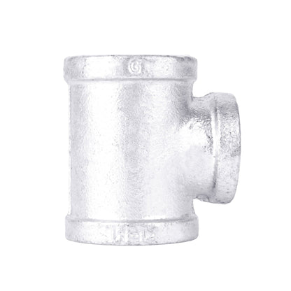 1 1/4 in. x 1 1/4 in. x 3/4 in. Galvanized Iron Reducing Tee