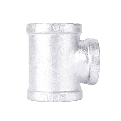 1 1/4 in. x 1 1/4 in. x 3/4 in. Galvanized Iron Reducing Tee
