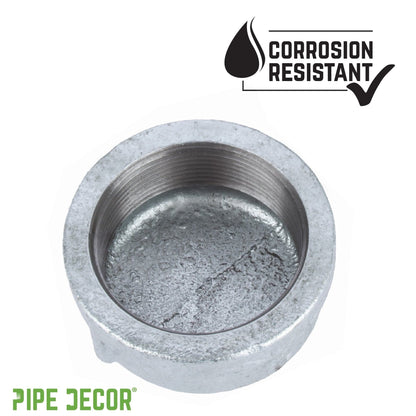 1 1/2 in. Galvanized Iron Cap