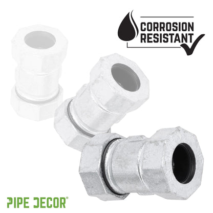 1 in. Galvanized Iron Compression Coupling