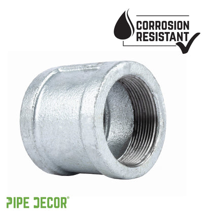 1 1/2 in. Galvanized Iron Coupling