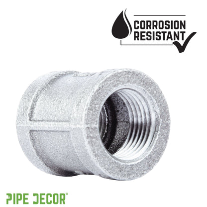 1/2 in. Galvanized Iron Coupling