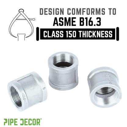 2 in. Galvanized Iron Coupling