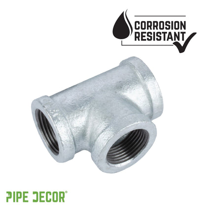 1 1/2 in. Galvanized Iron Tee