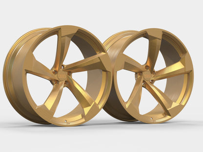 Forged Audi "Q8 E-Tron" Rotor Style Wheels