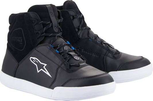 ALPINESTARS Chrome Shoes - Waterproof - Black/White - US 9 2543123-157-9