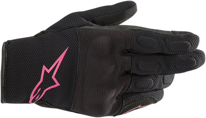 ALPINESTARS Women Stella S-Max Drystar® Gloves - Black/Fuchsia - Small 3537620-1039-S