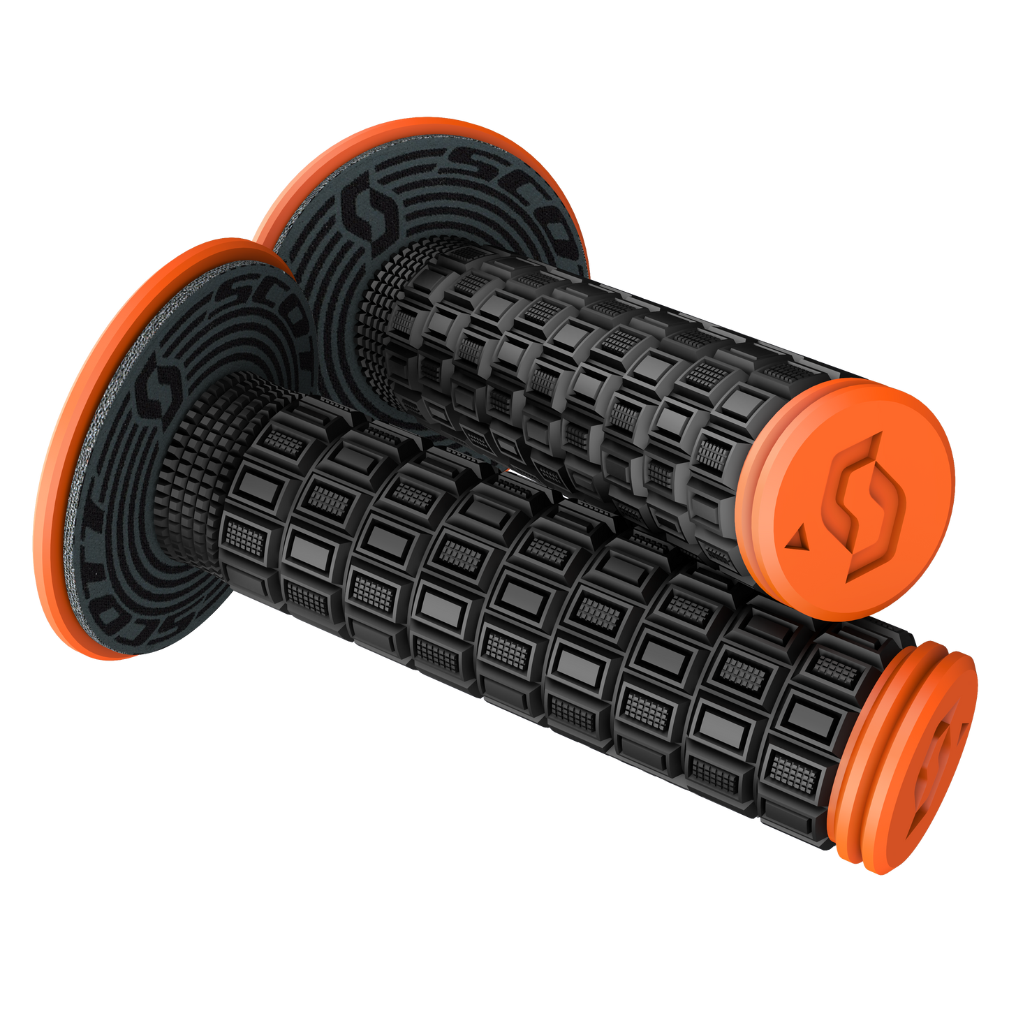 SCOTT Grips - Mellow - Black/Orange 269305-5039