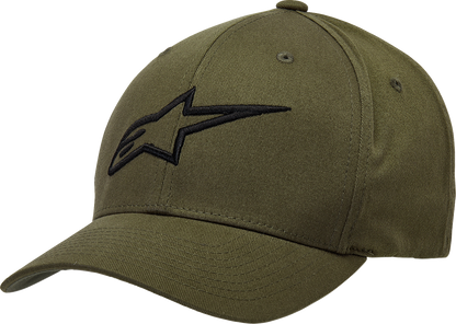 ALPINESTARS Ageless Curve Hat - Military/Black - Small/Medium 1017810106910SM
