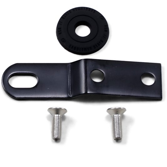 SADDLEMEN Seat Bracket - Black - 1/4"-28 10545BB