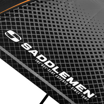 SADDLEMEN Umbrella - Black/Gray/Orange 9501-0292