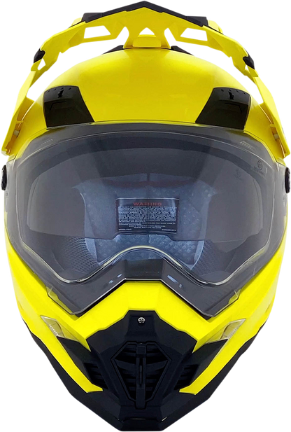 AFX FX-41DS Helmet - Hi-Vis Yellow - XL 0110-3776