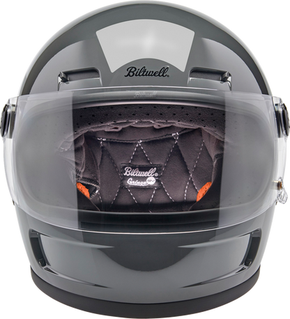 BILTWELL Gringo SV Helmet - Gloss Storm Gray - Large 1006-109-504