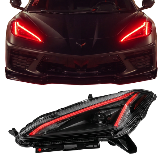 Chevrolet Corvette C8 RGBW+A DRL Boards (2020-2025)