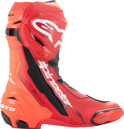 ALPINESTARS Supertech R Vented Boots - Red - US 9.5/EU 44 2220121-3029-44
