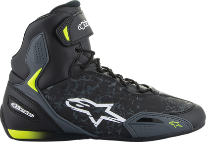 ALPINESTARS Faster-3 Shoes - Black/Yellow - US 9 2510219-155-9