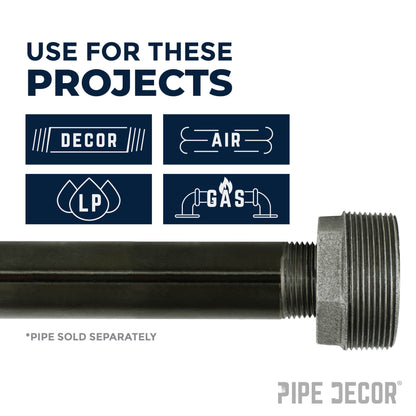 4 in. x 2 in. Black Bushing