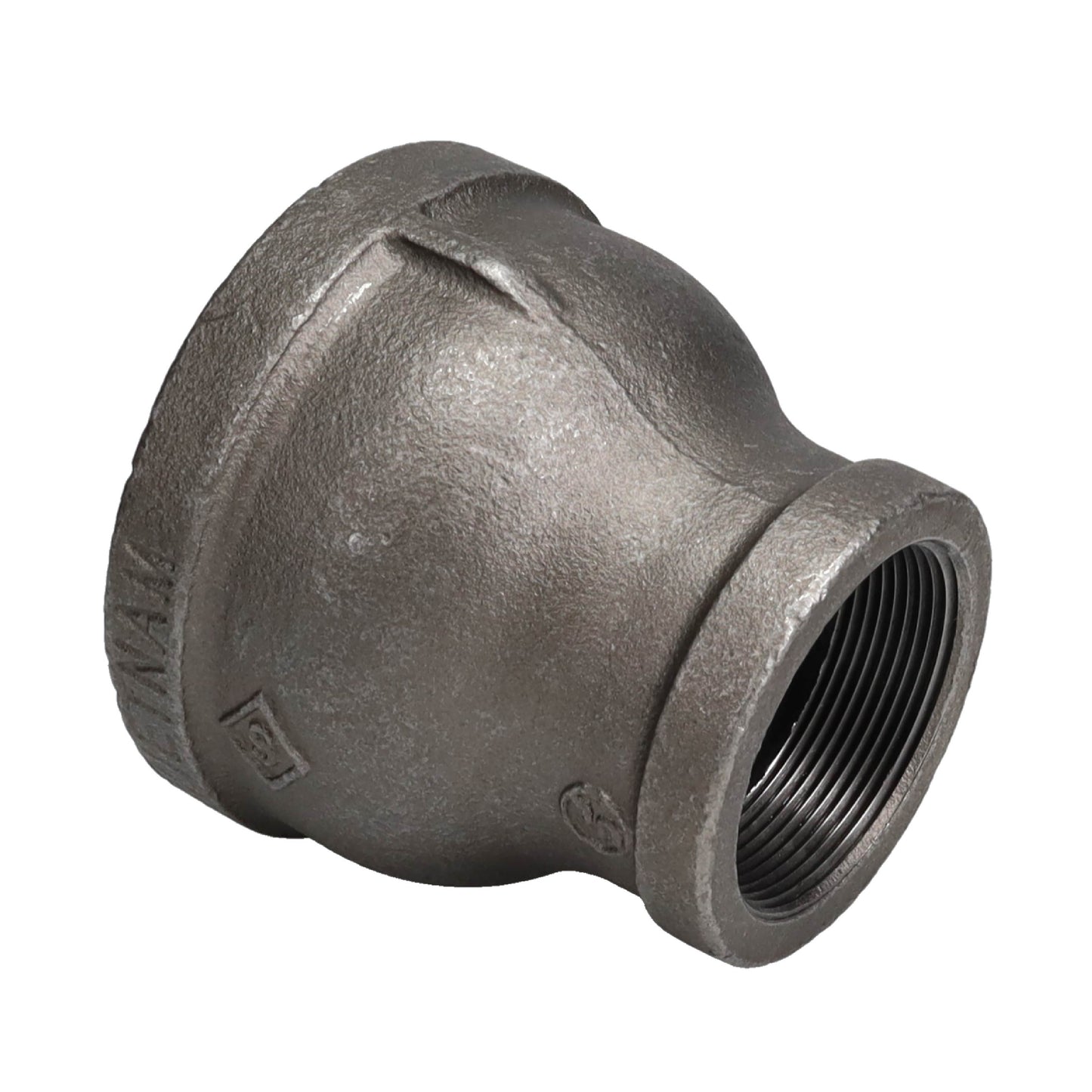 3 in. x 2 in. Black Reducing Coupling