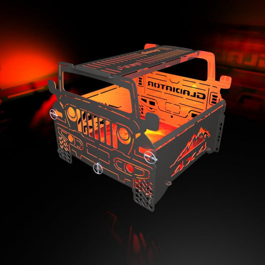 Jeep Gladiator Fire pit - Martin Metalwork LLC 