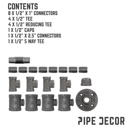 Wine Holder By PIPE DECOR