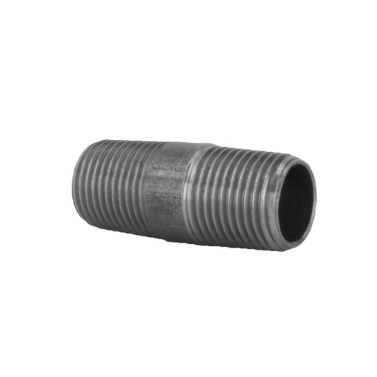 1 in. x 2 in. Black Pipe