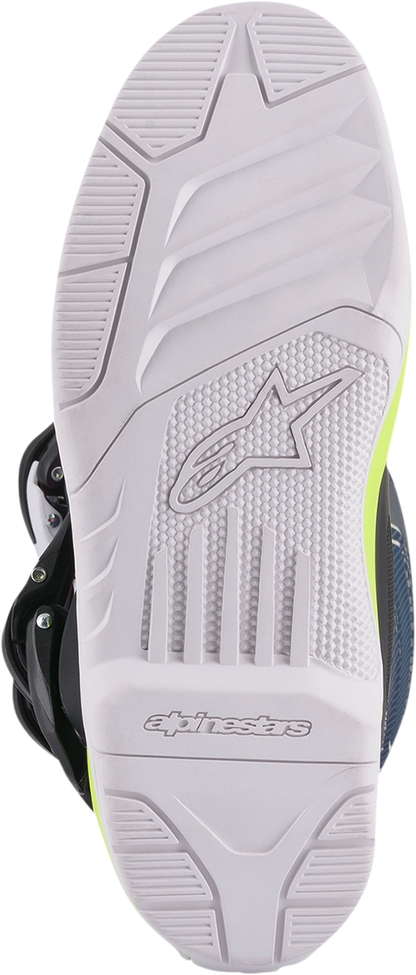 ALPINESTARS Tech 3S Boots - Black/Blue/Pink/White/Yellow - US 8 2014018-1176-8