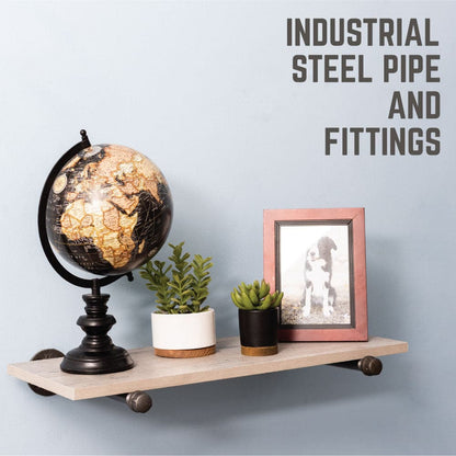 1/2 in. x 10 in. Shelf Bracket Kit, 2 Pack