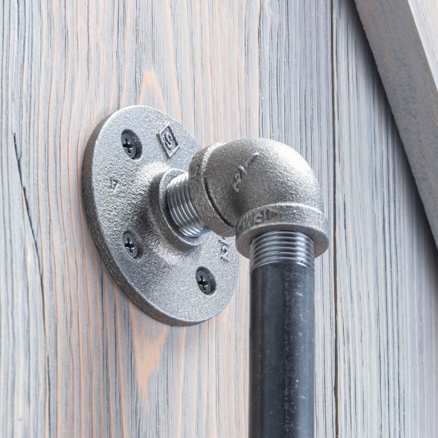 1/2 in. x 6 in. Barn Door Handle - 10.5 in. L