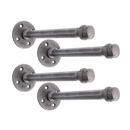 1/2 in. x 8 in. Shelf Bracket Kit, 4 Pack