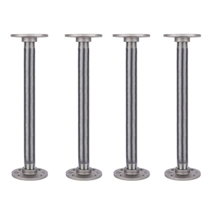 ¾ in. x 12 in. Round Flange Pipe Table Legs - 4 Pack