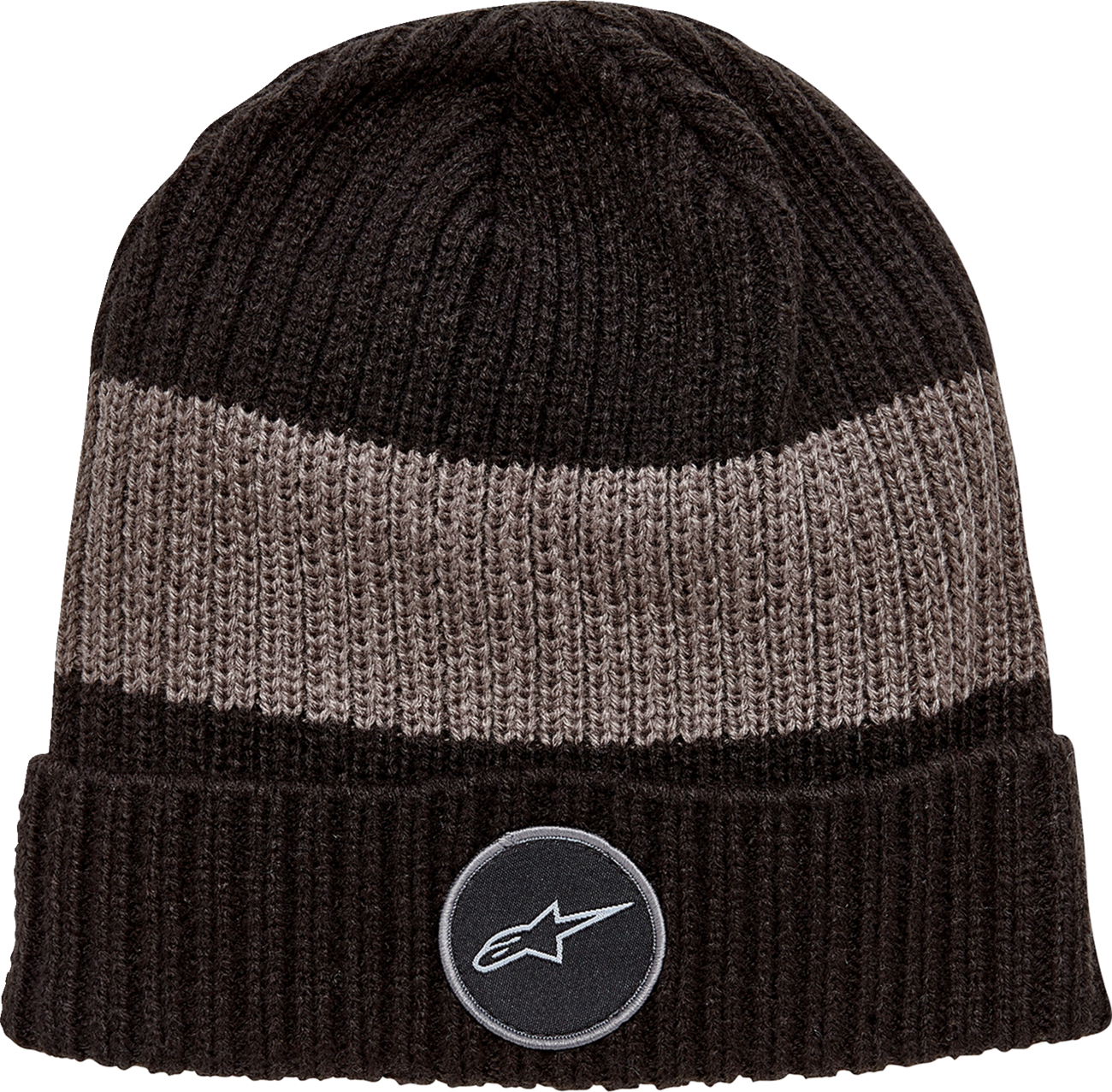 ALPINESTARS Ward Beanie - Black/Charcoal - One Size 1232-81200-1018