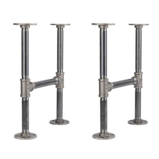 3/4 in. H Round Flange Pipe Kit for Coffee Table/Bench Legs