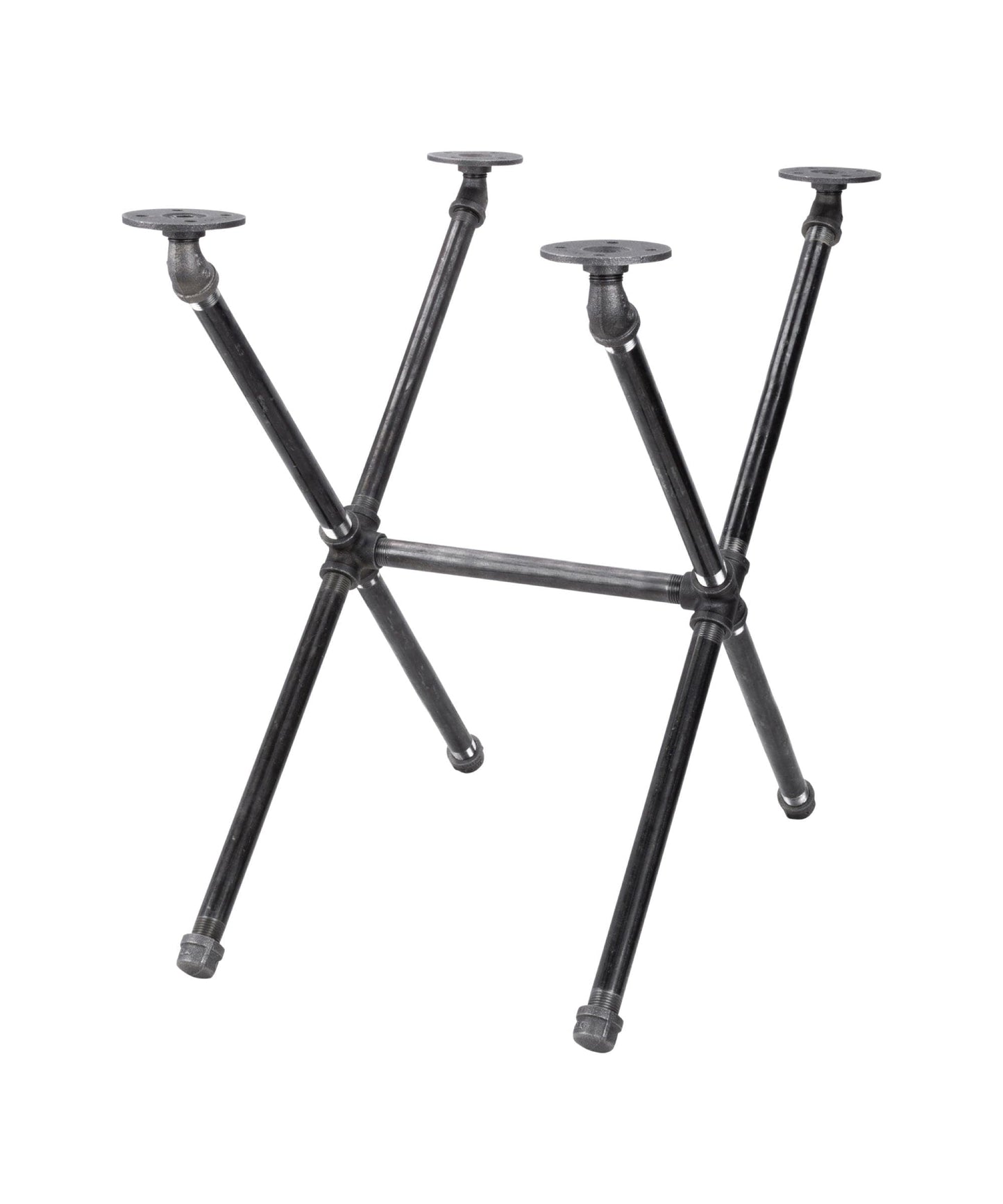 Criss Cross End Table By PIPE DECOR