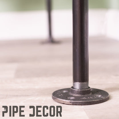 Wall And Floor Mounted Clothing Rack By PIPE DECOR