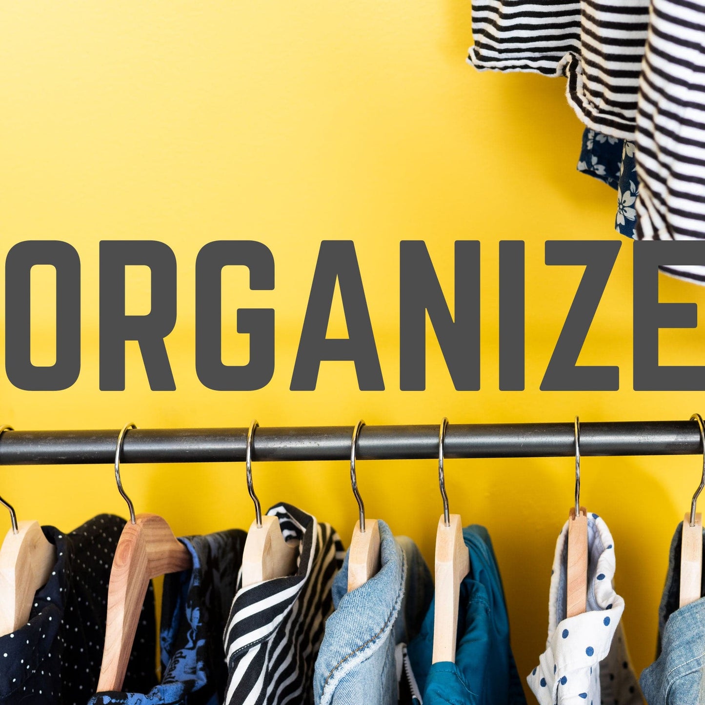Freestanding Double Clothing Rack