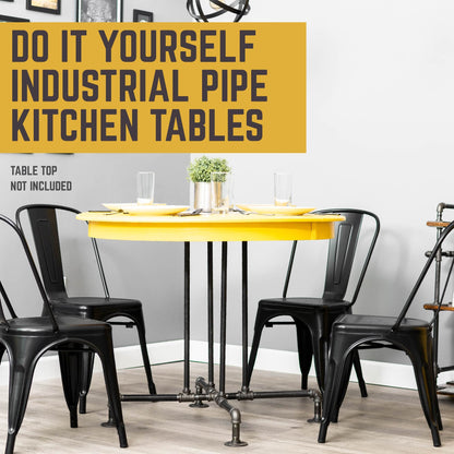 Blackjack Kitchen Table By PIPE DECOR