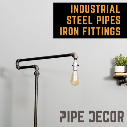 Hanger Floor Lamp By PIPE DECOR