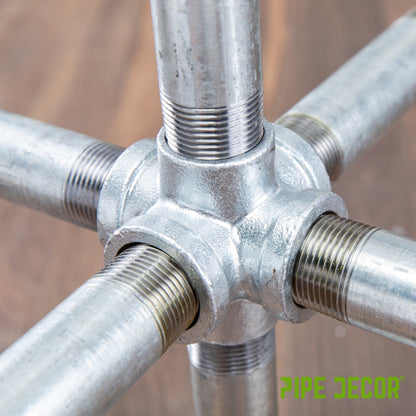 3/4 in. Galvanized 6-Way Fitting