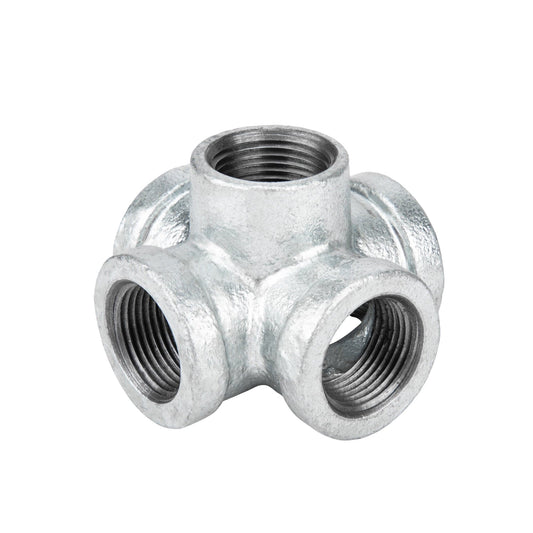 1/2 in. Galvanized 5-Way Fitting