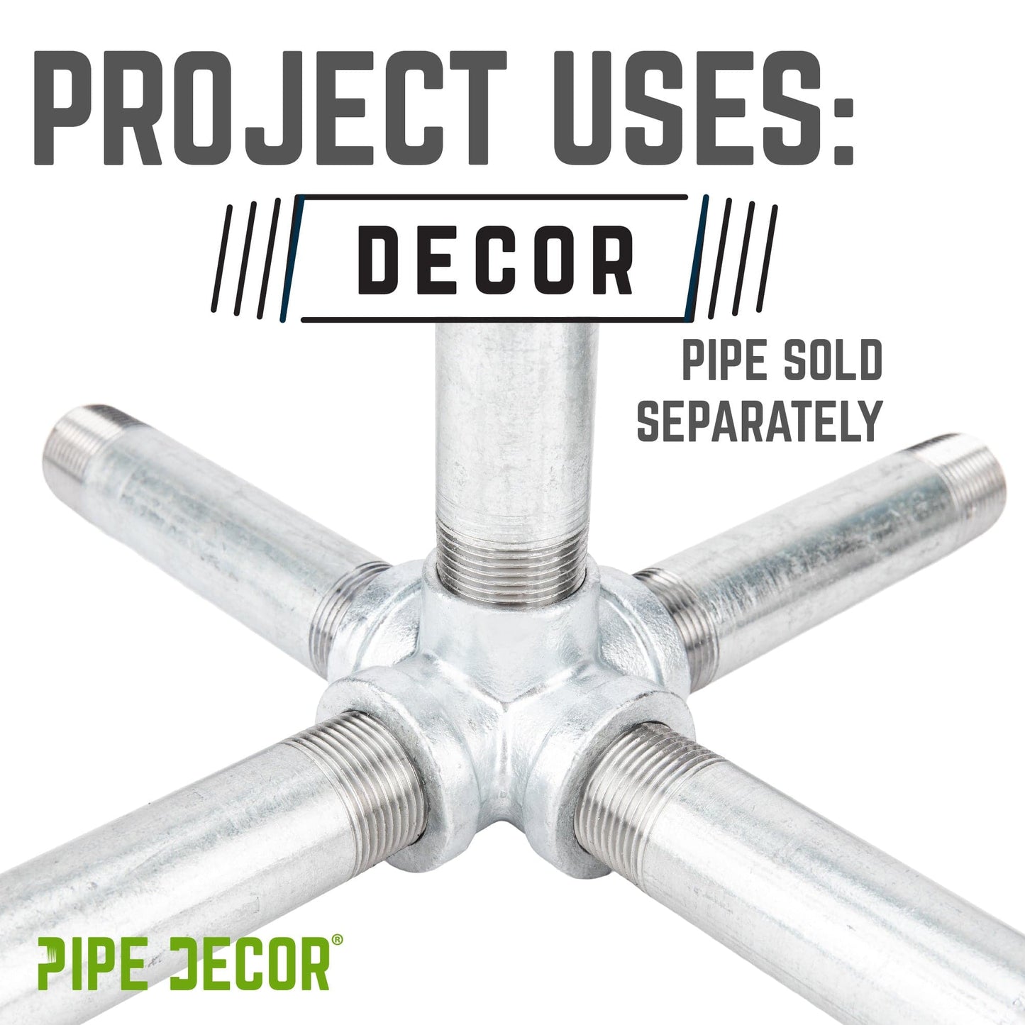 3/4 in. Galvanized 5-Way Fitting