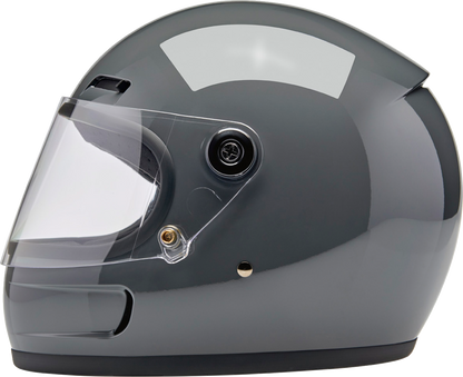 BILTWELL Gringo SV Helmet - Gloss Storm Gray - Small 1006-109-502